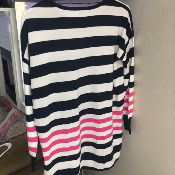 New Crown & Ivy striped tunic sweater Small - Picture 4 of 8